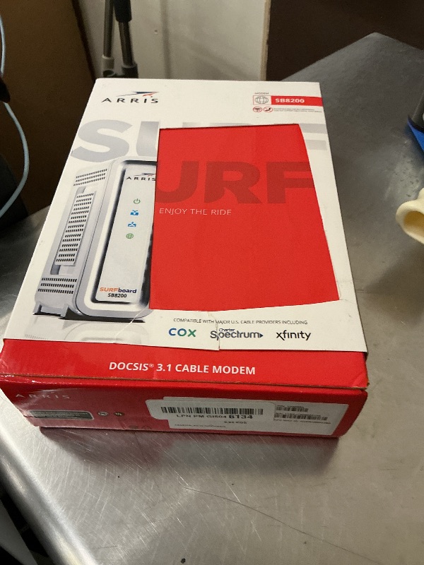 View 2 of ARRIS SURFboard SB8200 DOCSIS 3.1 Cable Modem