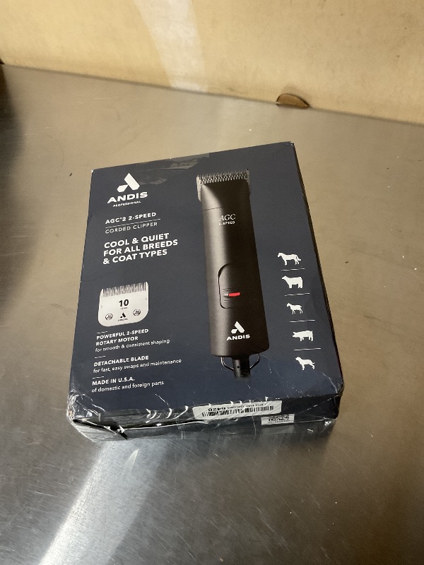 View 2 of Andis ProClip 2-Speed Detachable Blade Clipper, Black