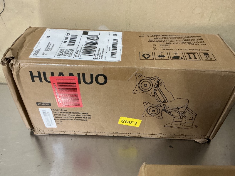 View 2 of HUANUO Dual Gas Spring Monitor Mount