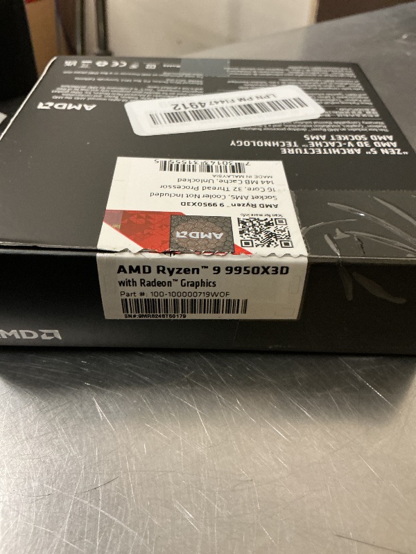 View 3 of AMD Ryzen 9 9950X3D 16-Core Processor