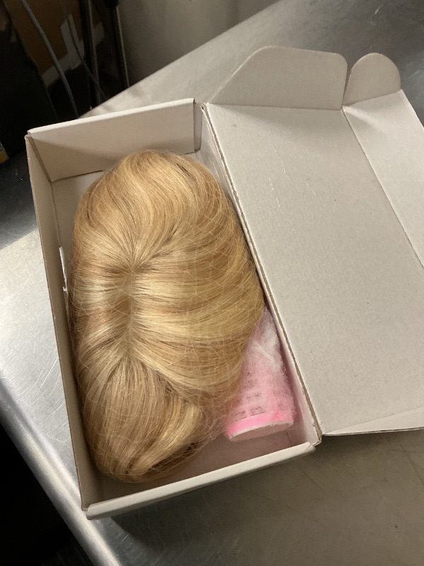 Photo 1 of SEGO Human Hair Toppers for Women with Bangs
