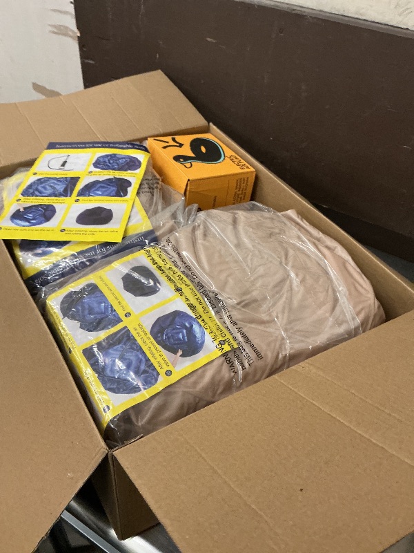 View 3 of Realspring 6 Inflated Bean Bag Chairs with Pump