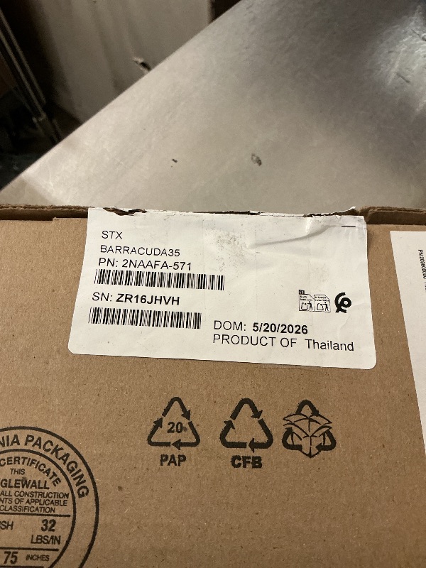 View 2 of Seagate 8TB BarraCuda Internal Hard Drive