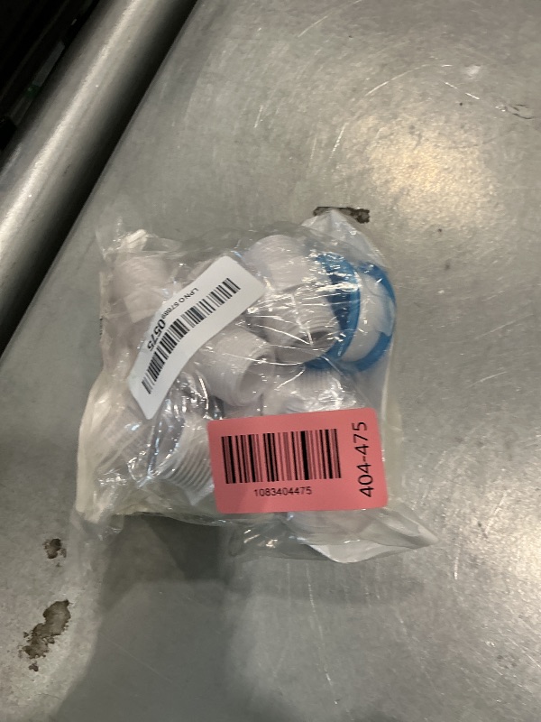 Photo 1 of 10 Pack 3/4 Inch PVC Nipple Coupling Adapter, Male x Male Thread Connector (MIPT x MIPT), 3/4" PVC NPT Pipe Fitting for Threaded Plumbing, Industrial, or Home Use - Gray
