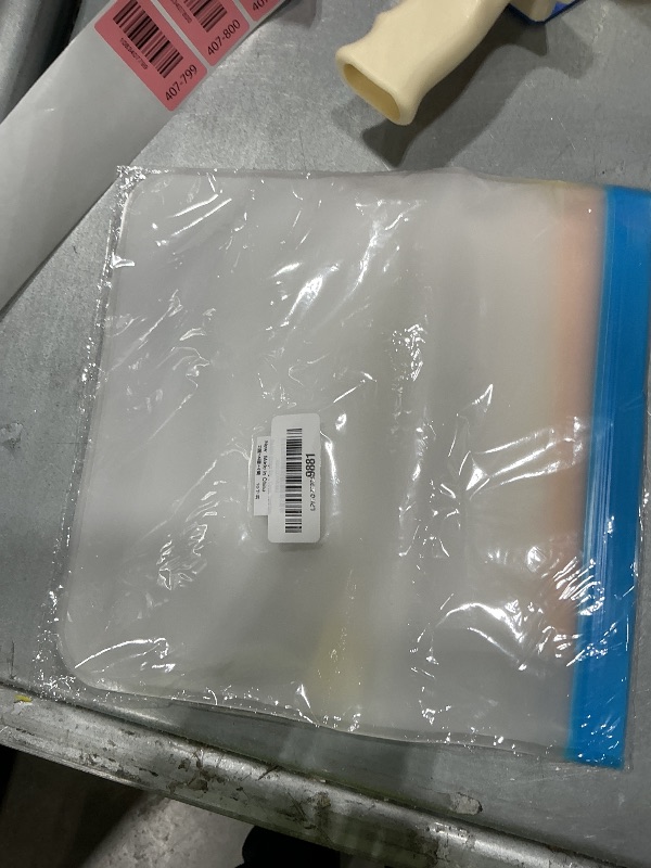 Photo 1 of 10 Pack Reusable Gallon Freezer Bags, Multicolor