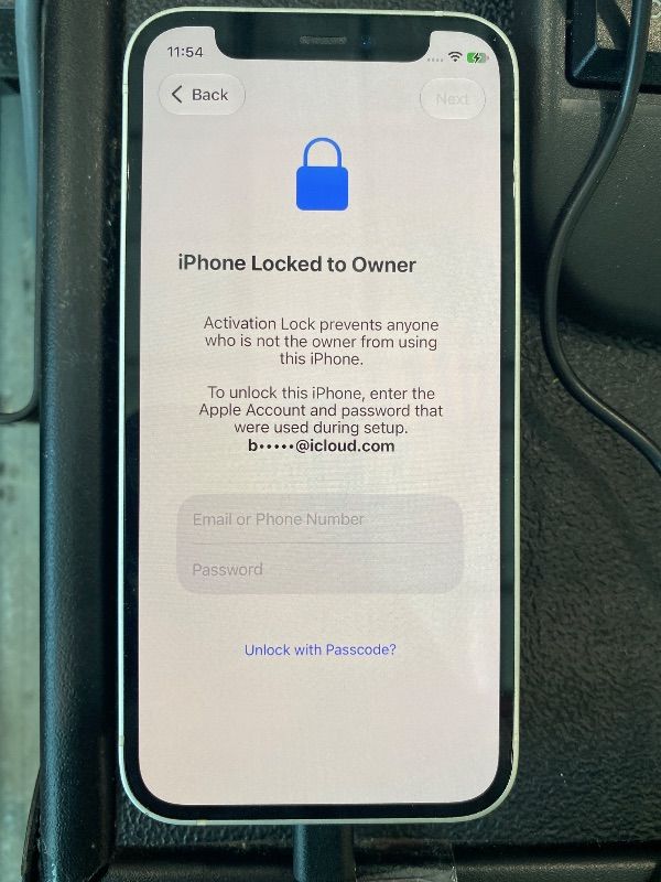 View 3 of [LOCKED - NEEDS TO BE TAKEN TO APPLE SUPPORT] Apple iPhone 12 Mini, 64GB, White - Unlocked (Renewed Premium)