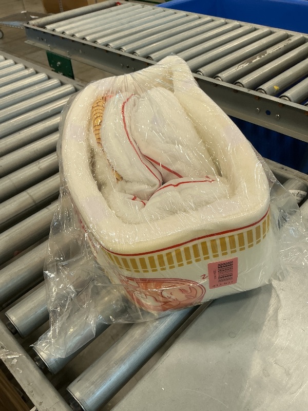 View 2 of ?? Ramen Noodle Dog & Cat Bed,Keep Warm and Super Soft Creative Pet Nest for Indoor Cats,Removable Washable Cushion for Small Medium Large Dogs and Cats