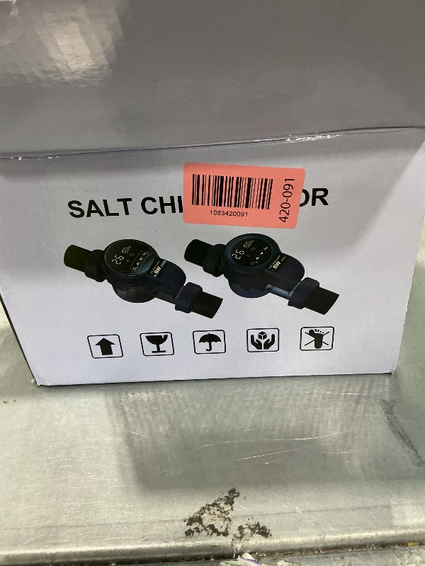 Photo 1 of Smart Saltwater Chlorinator System for Above Ground Pool, Up to 10,500 Gallons Pool, Built-in Wi-Fi & App Remote Control, Salt Chlorine Generating System with Smart Digital Panel