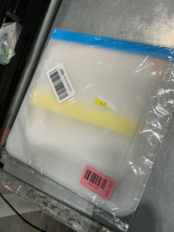 Photo 1 of 10 Pack Reusable Gallon Freezer Bags, Multicolor