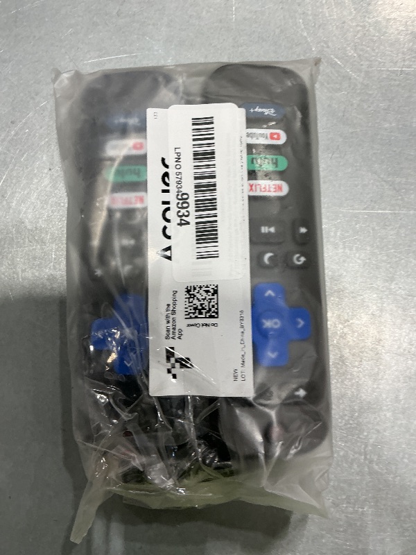 Photo 1 of (Pack of 2) Replacement Remote Control Only for Roku TV, Compatible for TCL Roku/Hisense Roku/Onn Roku/Sharp Roku/Element Roku/Westinghouse Roku/Philips Roku Smart TVs (Not for Roku Stick and Box)