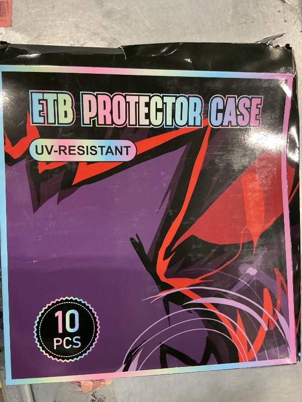 Photo 1 of ?99% UV-Blocking? PKMN ETB Protector Case, Elite Trainer Box Protector, ETB Box Plastic Display Case-Compatible with Elite Trainer Boxes, 0.5mm Thick, Scratch-Resistant Material
