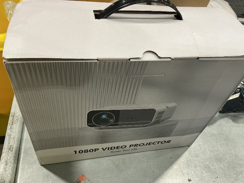 Photo 1 of [Auto Focus/Keystone] DBPOWER Projector 4K with 5G WiFi and Bluetooth, FHD Native 1080P Outdoor Movie Projector with 4P4D/PPT/Zoom, Mini Home Projector Compatible w iOS/Android/HDMI/TV Stick