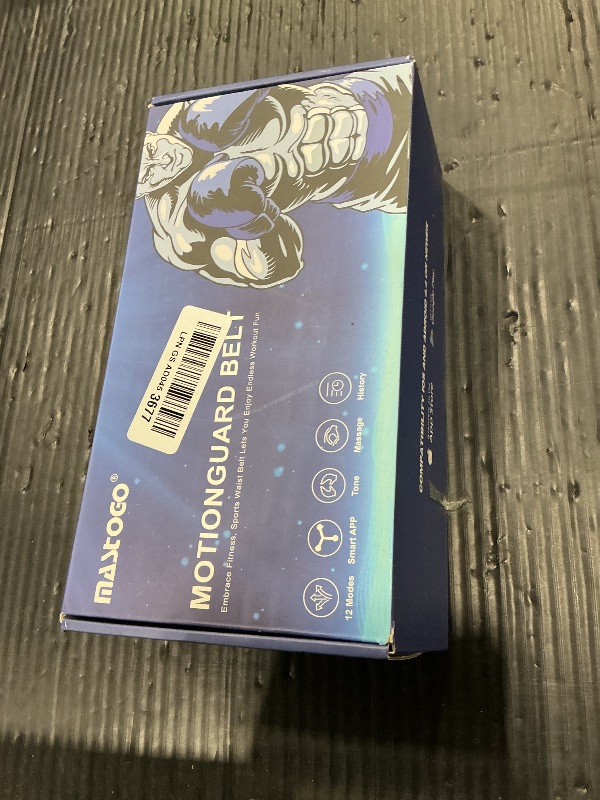 Photo 1 of ?MASTOGO EMS AB Belt Muscle Stimulator,3 in 1 Wireless Tens Unit Stim Machine for Muscle Recovery,Electric ABS Home Gym Workout Belt for Abdomen