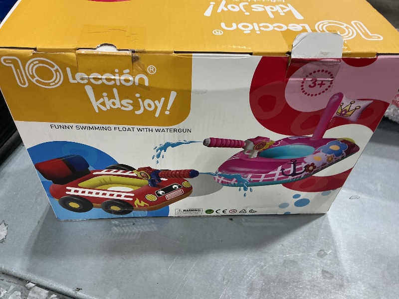Photo 1 of 10Leccion 2-Pack Kids Pool Floats with Squirt Gun
