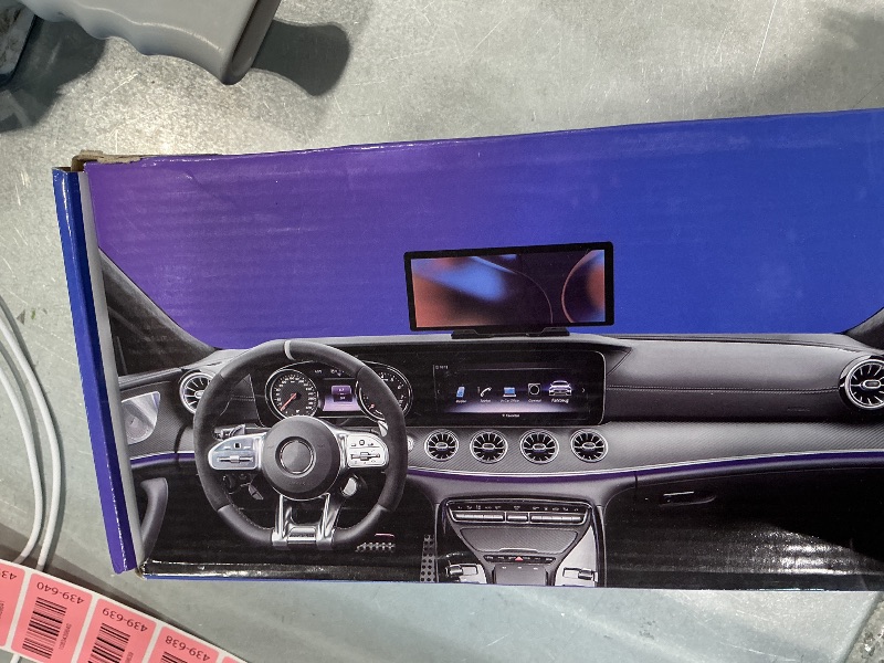 Photo 1 of 10.26" Apple Carplay Screen for Car, Wireless Portable Car Play & Android Auto HD Touch Screen, 4K Dash Cam, 1080P Backup Camera, Bluetooth 5.0, FM/Mirror Link/GPS Navigation, for All VehiclesLPNO506126549