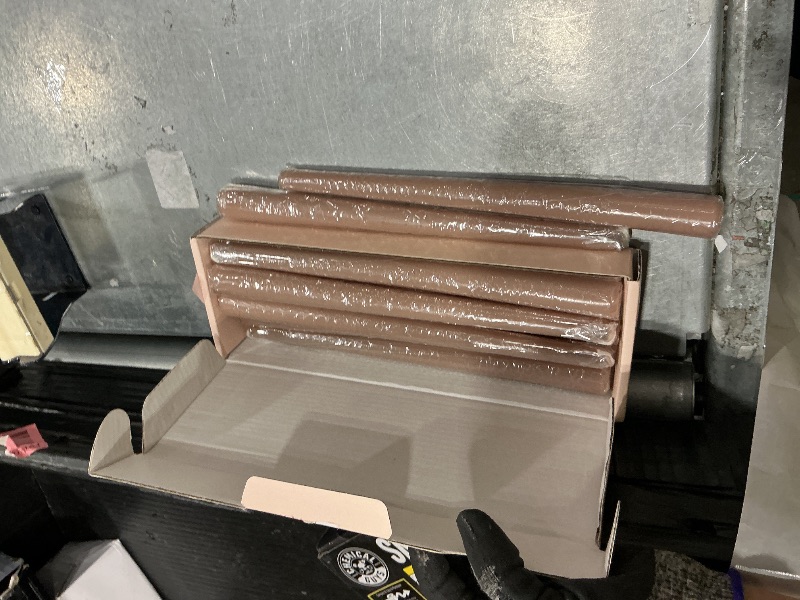 Photo 1 of 10 Inch Light-Mocha Taper Candles for Home Decoration, 10 Pack Unscented Candlesticks for Dinner Wedding Party, Smokeless and Dripless Candle Sticks