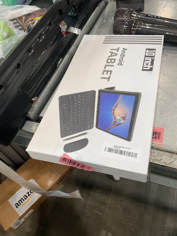 Photo 1 of [LOCKED] CUPEISI Android 16 Tablet 10 Inch, 20GB RAM+128GB ROM/ 2TB Expandable, 2.0GHz Octa-core Processor, 1280*800 HD Screen, 5G WiFi6 BT 5.0, 2 in 1 Tablets with Keyboard Case Mouse Stylus, Widevine L1 Pink