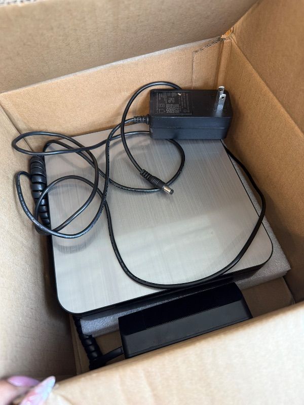 View 3 of [Parts ONLY] Benechef Shipping Scale with Ac Adapter 110lbs/0.1ozHighly Accurate Postal Scale with Hold/Tare/Split displayLCD Display, Digital Postage Scale for Packages/Luggage/pet