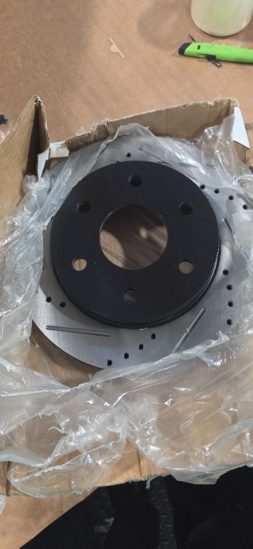 Photo 1 of 12.01" Front Disc Brake Rotors and Ceramic Brake Pads for 1999-2006 Chevy Silverado 1500, 2000-2006 Tahoe/Suburban 1500/Cadillac Escalade/GMC Sierra 1500, 2000-2006 Yukon XL/Yukon XL 1500