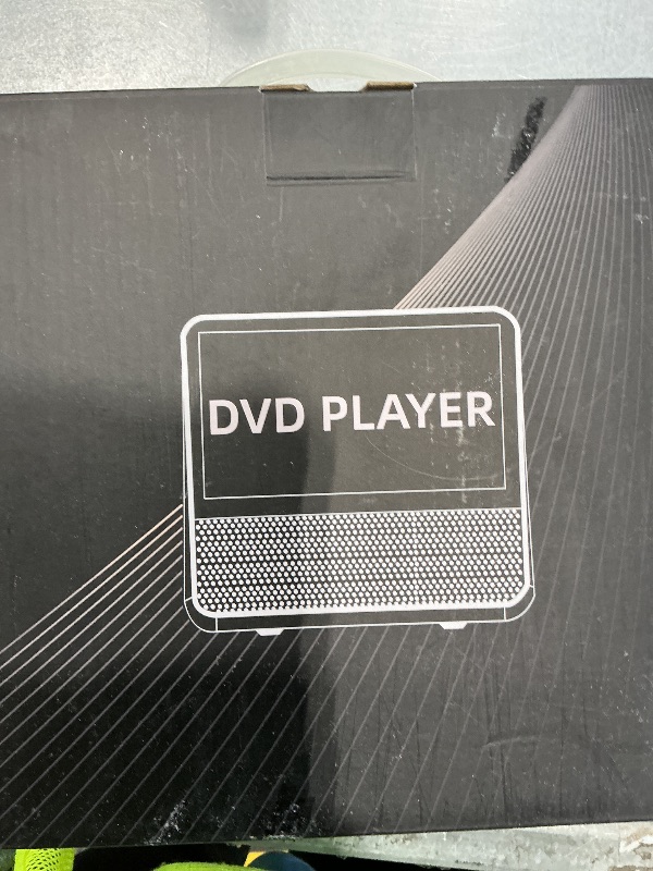 Photo 1 of ***FOR PARTS***9.8" Portable DVD Player with 7" HD Screen, 4000 mAh Rechargeable, Kids DVD Player for Car Travel, Dual Speakers, Region Free, Remote Control, Last Memory, Timer, Sync TV/USB/Bluetooth/CD/DVD (Not functional)