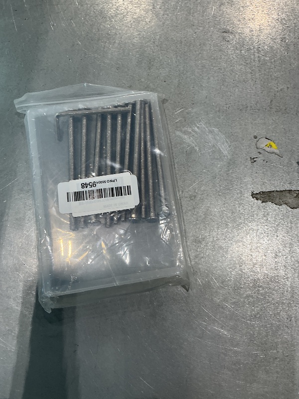 View 2 of 1/4-20 x 4 (10 Pack) Flat Head Hex Socket Cap Screws Bolts, 304 Stainless Steel 18-8, Hex Drive, Bright Finish, Fully Machine Thread