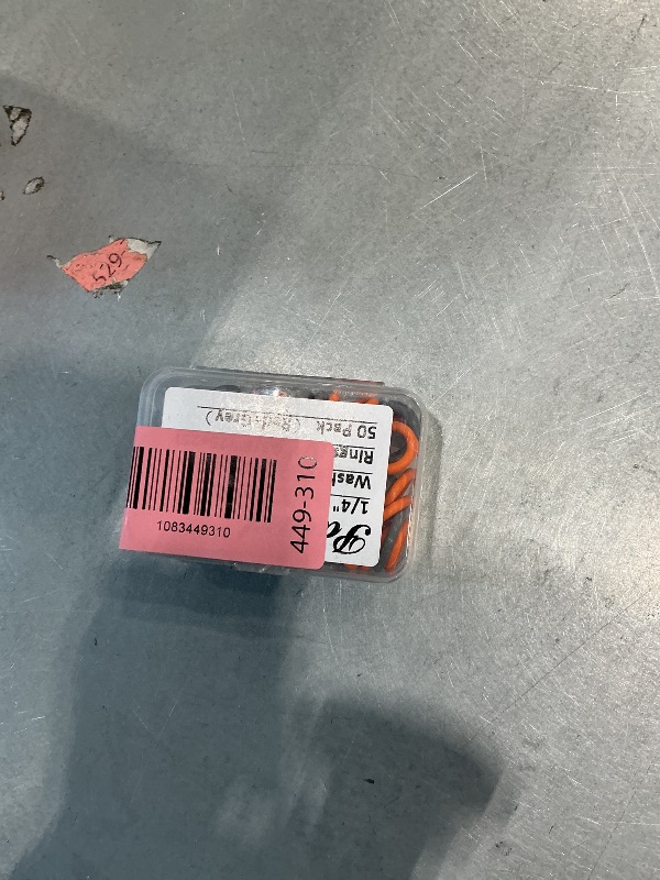 Photo 1 of 1/4" & 3/8" Pressure Washer QD Colored O-Rings (1/4''&3/8''(25+25) 50 Pack ?Red+Grey?,M22 Quick Connect Coupler