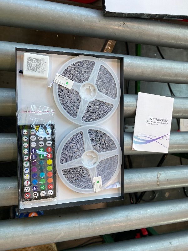 Photo 1 of [Missing Part] Leeleberd Led Lights for Bedroom 100 ft (2 Rolls of 50ft) Music Sync Color Changing RGB Led Strip Lights with Remote App Control Bluetooth Led Strip, Lights for Room Home Kitchen Party Decor