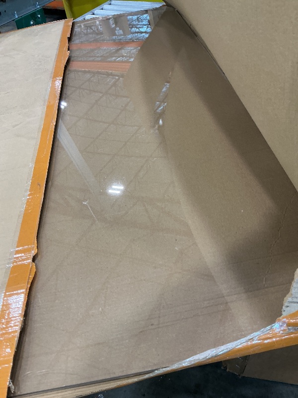 Photo 1 of [Upgraded Version] Crystal Clear 1/5" Thick 54" x 32" Heavy Duty Hard Chair Mat, Can be Used on Carpet or Hard Floor