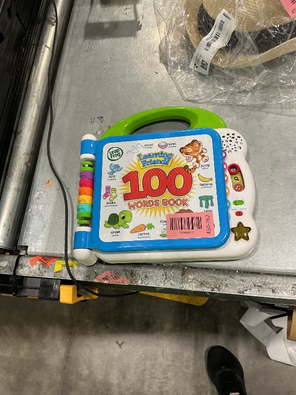 Photo 1 of [HEAVILY USED] [DAMAGED] LeapFrog Learning Friends 100 Words Book