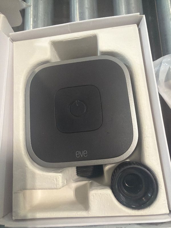 Photo 1 of Eve Aqua – Smart Water Controller for Apple Home app or Siri, irrigate Automatically with schedules, Easy to use, Remote Access, no Bridge, Bluetooth/Thread, HomeKit