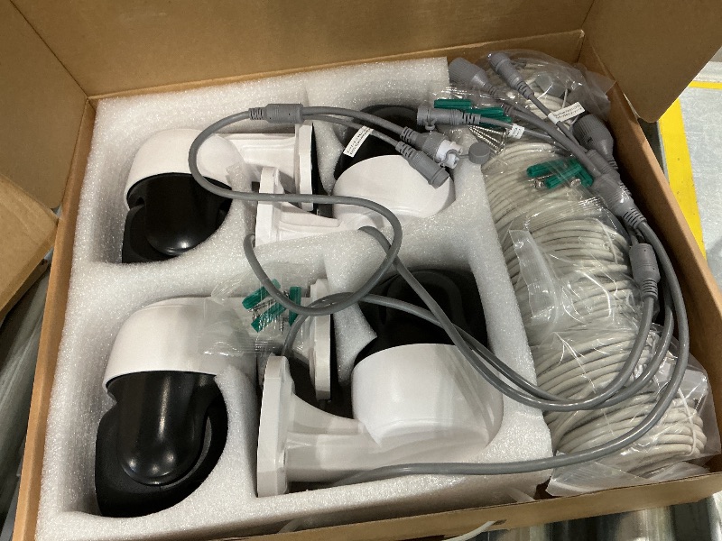 Photo 1 of (2026 New) 4K PoE PTZ Security Camera System, 8CH NVR with 3TB HDD, 4 Bullet & 4 PTZ Cameras, Auto Tracking, 130° Wide Angle, 2-Way Audio, PIR AI Human Detection, No Monthly Fee