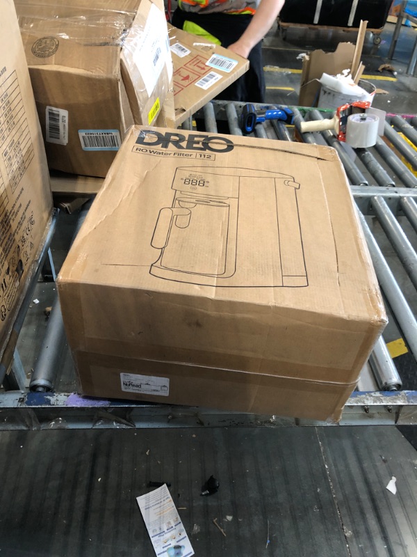 View 2 of [SOLD FOR PARTS] DREO Reverse Osmosis Water Filter Countertop, RO Filtration System, 3:1 Pure to Drain, TDS & Filter Life & Autofill Pitcher, Installation-Free, Self-Cleaning Water Purifier, RO Water Filter