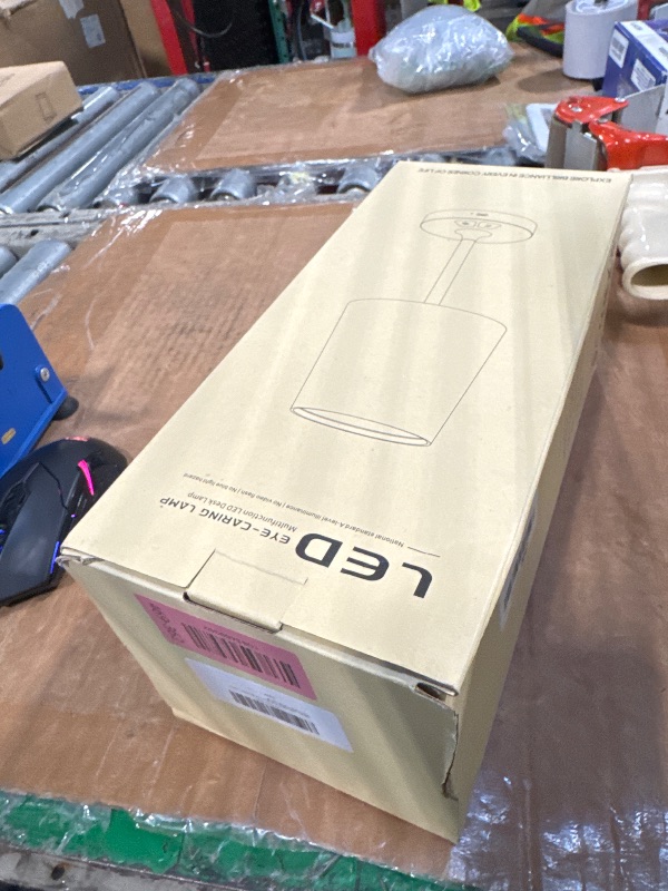 View 2 of **View Clerk Notes**UMLAEN Shower Lamp, 4000mAh Rechargeable Table Lamp, Wood Grain
