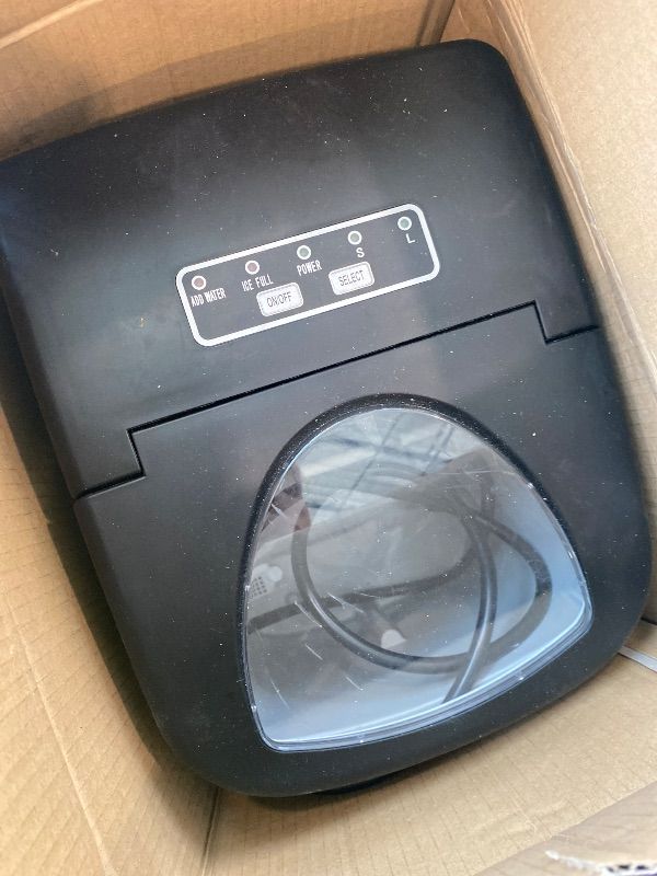 View 4 of [Used] Frigidaire EFIC128AMZBLK Compact Countertop Ice Maker, 26 lb/Day, Black