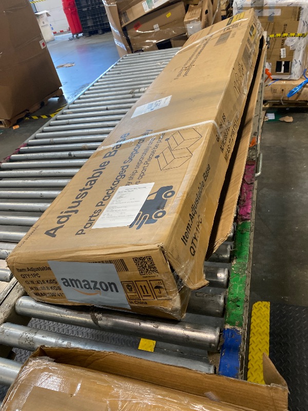 Photo 1 of ***SIMILAR ITEM*** Amazon Basics Adjustable Metal Platform Bed Base with Wireless Remote Control, Twin XL Size