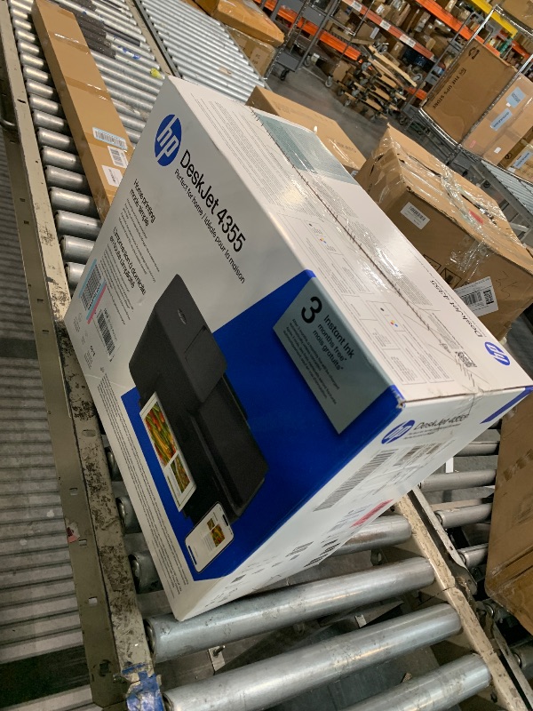 Photo 1 of ***FACTORY SEALED*** HP DeskJet 4355 Wireless All-in-One Inkjet Printer