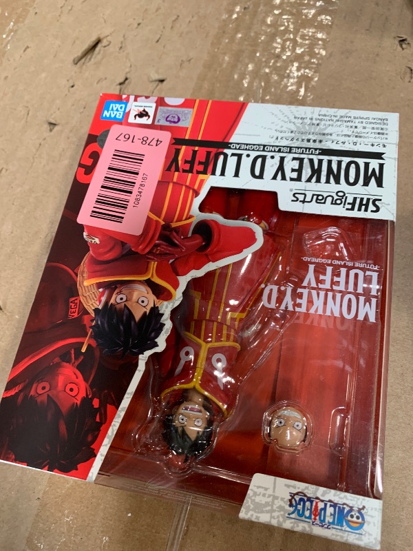 View 2 of [SEE NOTES] TAMASHII NATIONS - One Piece - Monkey D. Luffy -Future Island Egghead- S.H.Figuarts Action Figure