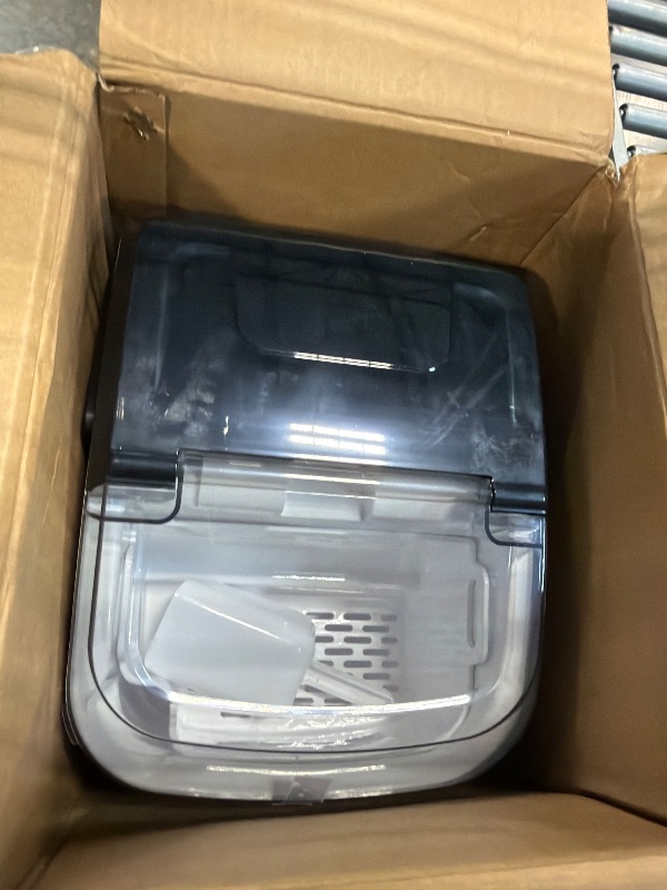 Photo 1 of ***similar***Kismile Nugget Ice Makers Countertop,Portable Ice Machine with Crushed Ice, 35lbs/Day,Self-Cleaning,One-Click Operation for Home Use(Silver)