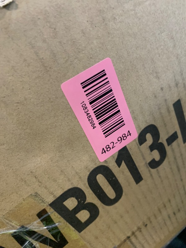 Photo 1 of ***PARTIAL SET / BOX 1 OF 2*** KISLOT Upholstered Queen Size Bed Frame, Boucle Fabric Platform Bed Mattress Foundation Noise-Free No Box Spring Needed Easy Assembly