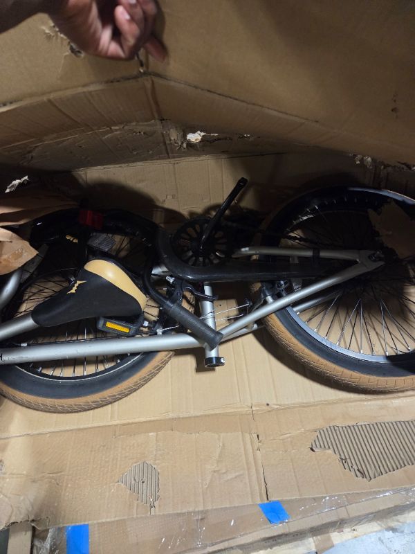 Photo 1 of ***NOT EXACT TO STOCK IMAGE/VIEW ALL IMAGES***
8/2/2026 ***MINOR DAMAGE***
vollsch Freestyle BMX Bikes 20 Inch Kids Bicycle for 8-15 Years Old Teens, Boys, Girls, Beginner-Lever Riders, Titanium Silver