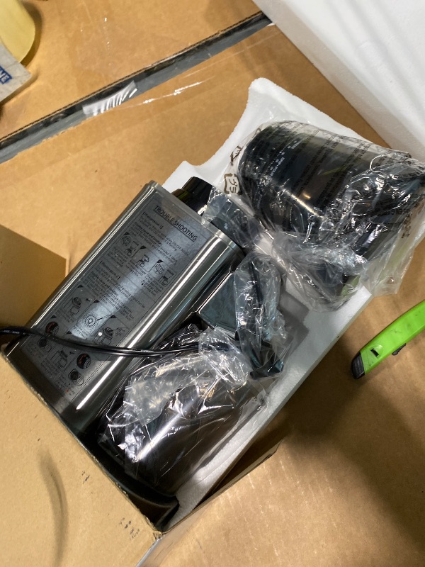 View 2 of **Parts Only**AMZCHEF Burr Coffee Grinder, 48 Settings, Metallic Silver