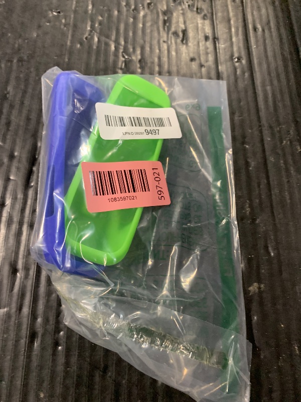 Photo 1 of (2 Pack) Remote Cover Case for Roku TV Remote Glow in the Dark - Green/Blue