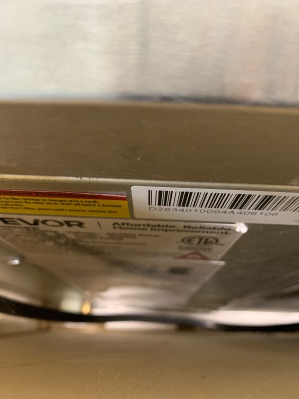 Photo 1 of [DAMAGED] [SOLD FOR PARTS] VEVOR Commercial Ice Maker Machine - Head, 450 Lbs/Day Stainless Steel Ice Machine with Scheduled Ice-Making, Self-Cleaning, Adjustable Thickness, Ideal for Restaurant Bar Cafe Hotel - Head Only