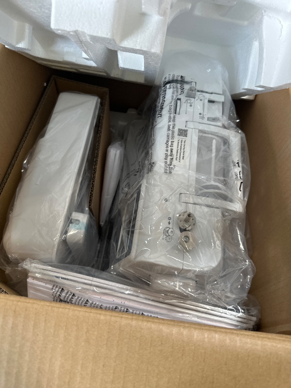 Photo 1 of ***UPDATED 8/15*** Brother SE700 Sewing and Embroidery Machine, Wireless LAN Connected, 135 Built-in Designs, 103 Built-in Stitches, Computerized, 4" x 4" Hoop Area, 3.7" Touchscreen Display, 8 Included Feet, White