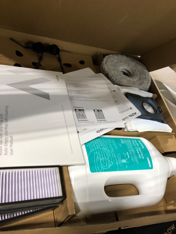 Photo 1 of ** ONLY BASE*** MOVA E30 Pro Plus Robot Vacuum and Mop with Self-Emptying Base