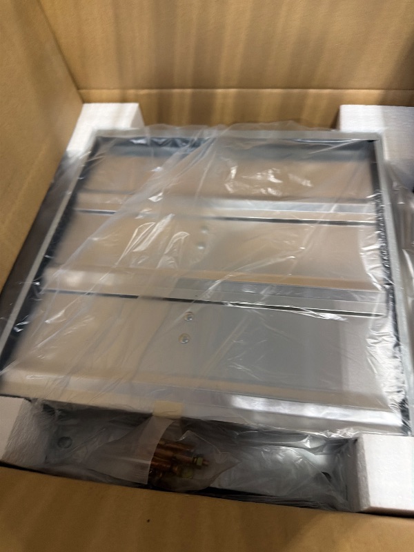 View 4 of ** DAMAGED ** ecoCalm Solar Exhaust Fan 12“ for Greenhouse with Smart Thermostat, Battery