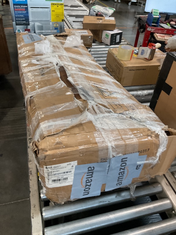 Photo 1 of *** missing hardware and instructions ** Decofy Fluted Drawers Dresser for Bedroom, Wood Dressers with Gold Handles, Modern Dressers with Wave Texture, Large Storage Chest of Drawers, Bedroom Dresser Organizer 47'' & 6 Drawers (Walnut)