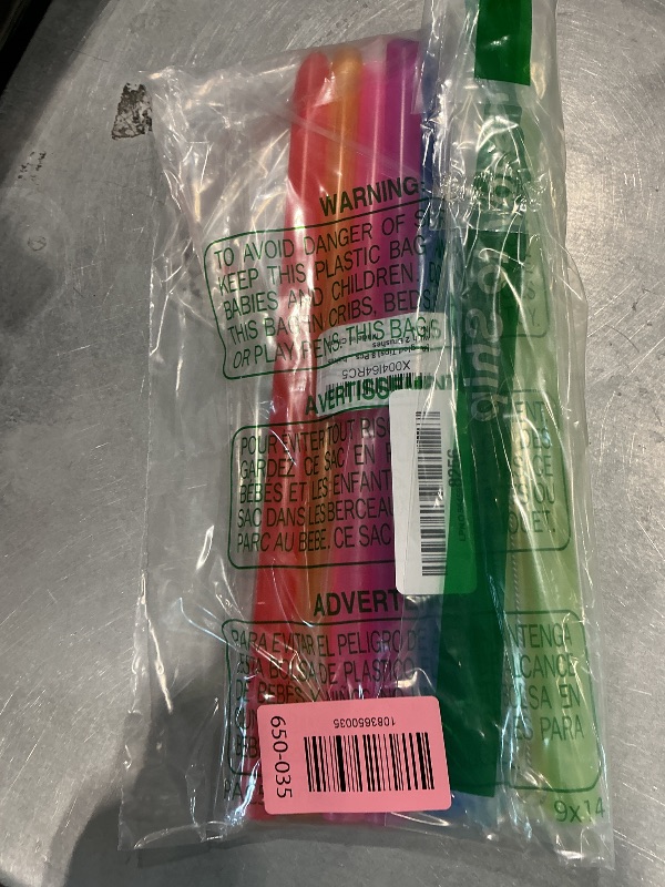 Photo 1 of [Angled Tips] 8 Pcs Reusable Jumbo Wide Boba Straws & Smoothie Straws, Multi Colors Reusable Straw, BPA FREE Food-Grade Tritan Plastic Straw for Bubble Tea(Tapioca Boba Pearls) Milkshakes w/ 2 Brushes