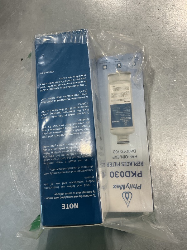 Photo 1 of (3 Pack) DA97-17376B Water Filter for Sam&sung RF23R6201SR(/AA), RF27T5241SR(/AA), RF27T5501SR(/AA), RF29A9671SR(/AA), RS27T5200SG(/AA), RF29A9771SR(/AA) Replacement.