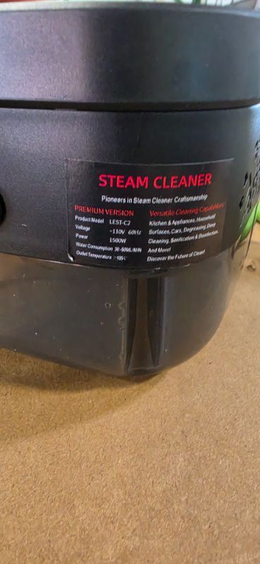 Photo 1 of [DAMAGED] WSRYYCC Portable Steam Cleaner, 16 Accessories